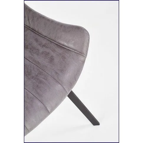 Zdjęcie szare krzesło industrialne Avardi | Edinos.pl