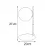 Wymiary lampki S796-Birga