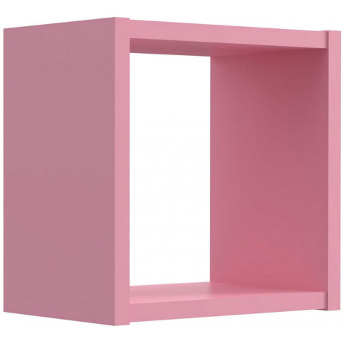 różowa półka wisząca skandynawska kwadrat dzieci baku