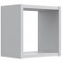 biała minimalistyczna skandynawska półka kwadrat baku