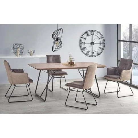 Szczegółowe zdjęcie nr 4 produktu Krzesło w stylu loft Murano 2X - popiel