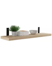Półka ścienna do sypialni w stylu loft Ofer - 4 kolory w sklepie Edinos.pl