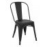 Czarne krzesło Riki 3X