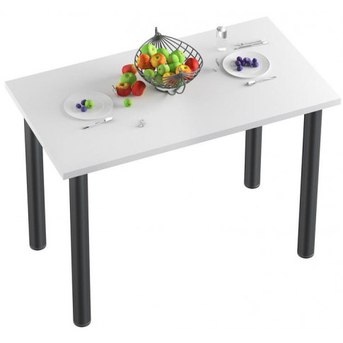 biały kuchenny stół w stylu nowoczesnym eri