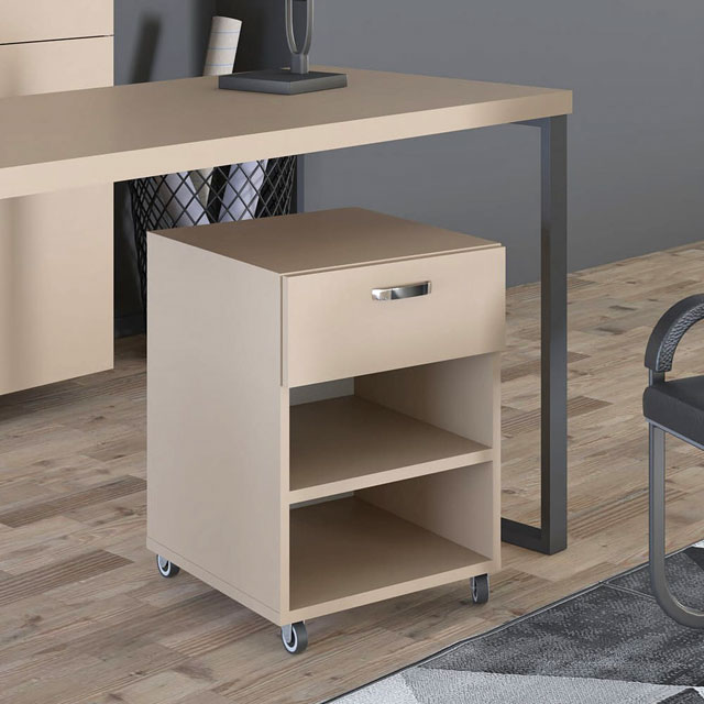 Kontenerek pod biurko w stylu minimalistycznym Goris
