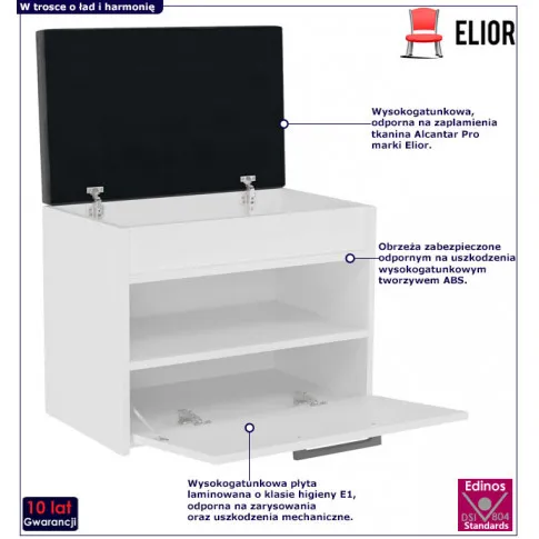 Skandynawska szafka na buty Triso 3X