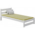 białe skandynawskie łóżko dziecięce pojedyncze 200x90 olda 3x