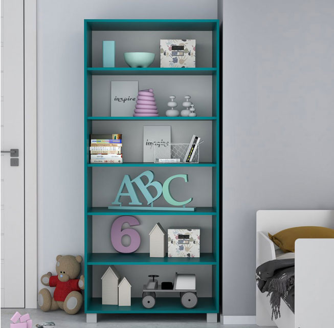 Wnętrze z wykorzystaniem nowoczesnego regału Balis 4X