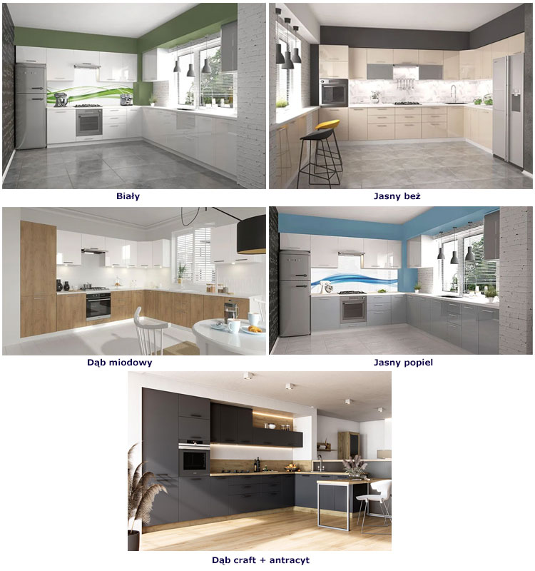Kolekcja mebli kuchennych Limo