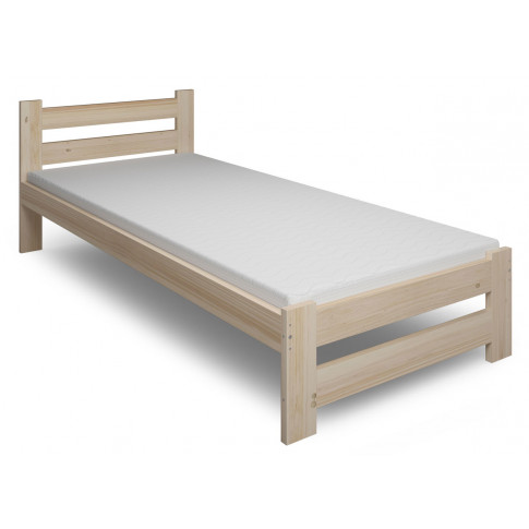 Jednoosobowe łóżko drewniane Zinos