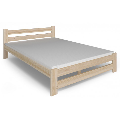 Drewniane łóżko 140x200 cm Zinos