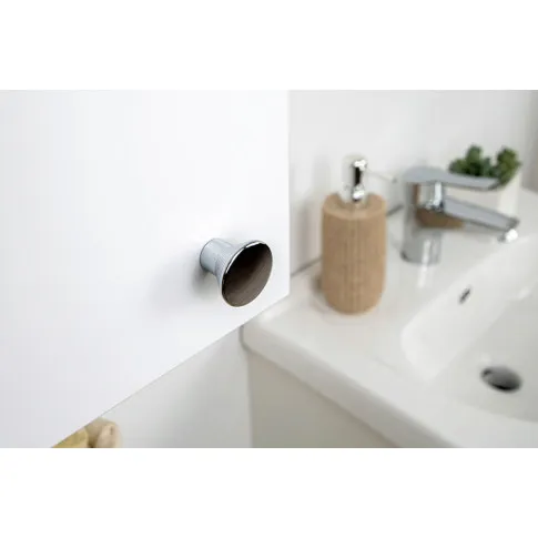 Detale wykończeniowe górnej szafki łazienkowej Alix 7X