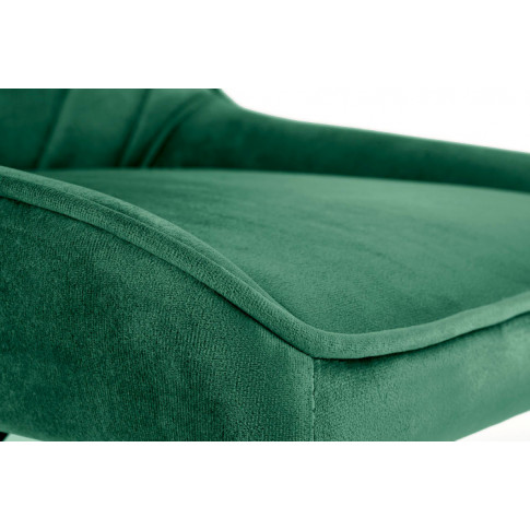Zielony młodzieżowy fotel obrotowy Attanis