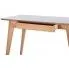 Zdjęcie biurko Exton z naturalnego drewna | Edinos.pl
