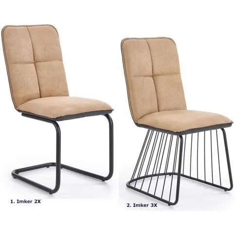 Szczegółowe zdjęcie nr 4 produktu Krzesło Enix 3X - beżowe