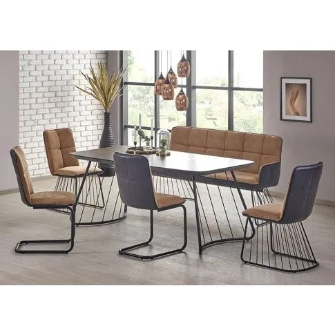 Szczegółowe zdjęcie nr 5 produktu Krzesło Enix 3X - beżowe