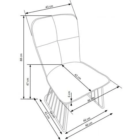 Szczegółowe zdjęcie nr 6 produktu Krzesło Enix 3X - beżowe