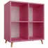 różowy regał kostka do salonu sypialni zober