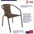 Infografika tarasowego krzesła bistro merisa