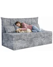 Młodzieżowe łóżko tapczan, łóżko dziecięce składane Borian 90x200 - 32 kolory w sklepie Edinos.pl