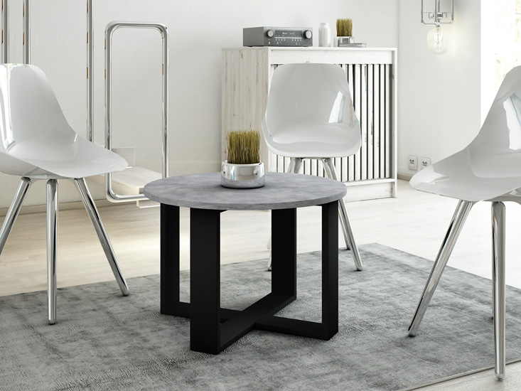 Wizualizacja stolika Govo szary