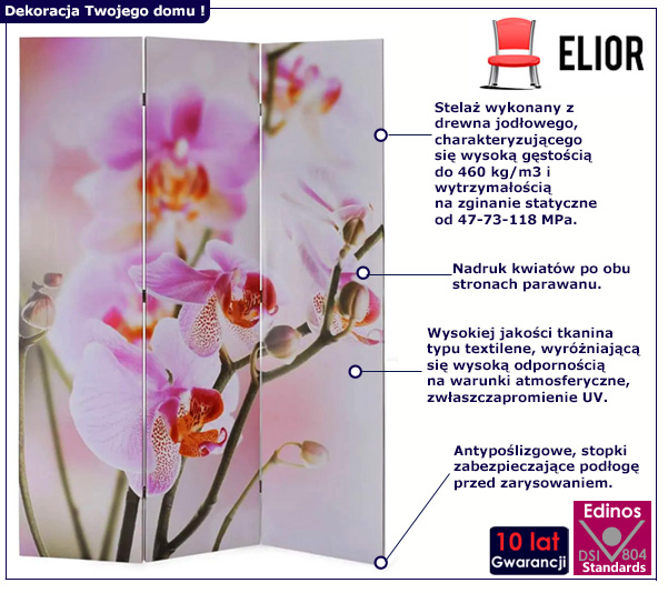 Parawan Folken 3X 120x170