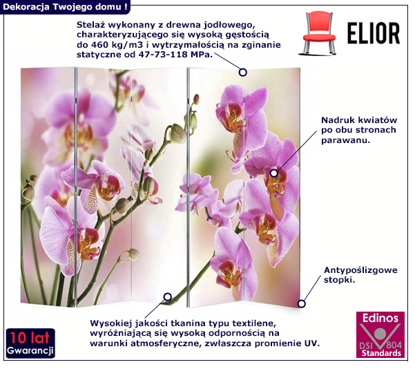 Parawan Folken 3X 200x170