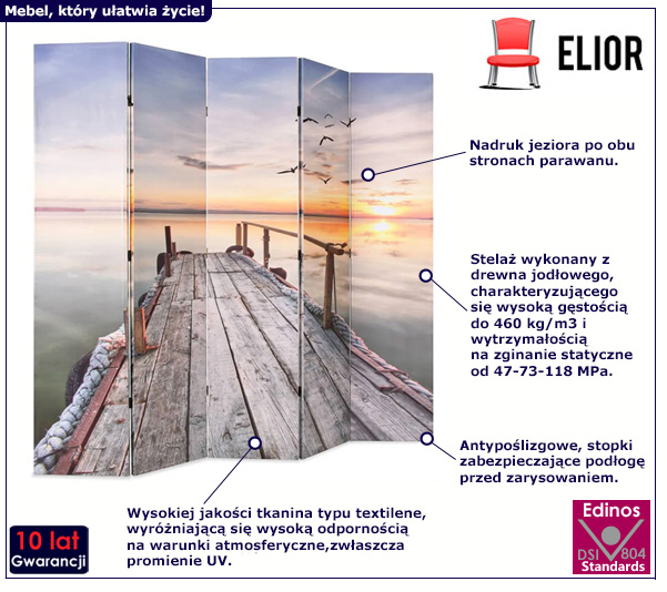 Parawan Lanard 4X 200x170