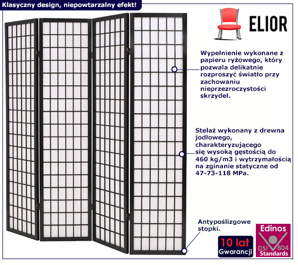 Parawan Soriano 3X 160x170