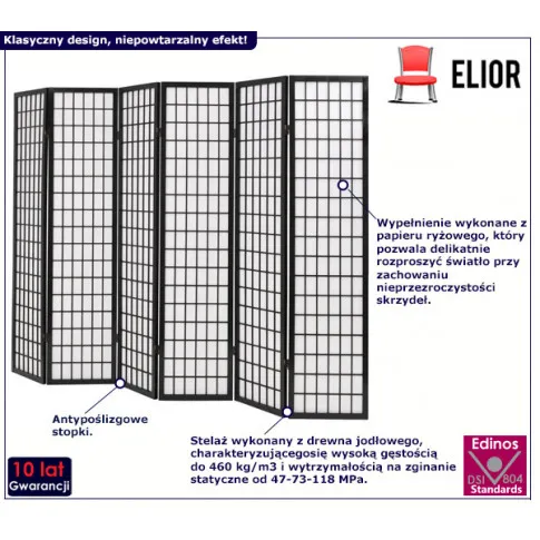 Rozkładany parawan Katis 3X 240x170