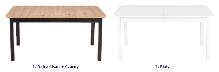 Produkt Rozkładany stół w stylu skandynawskim - Dibella - zdjęcie numer 3