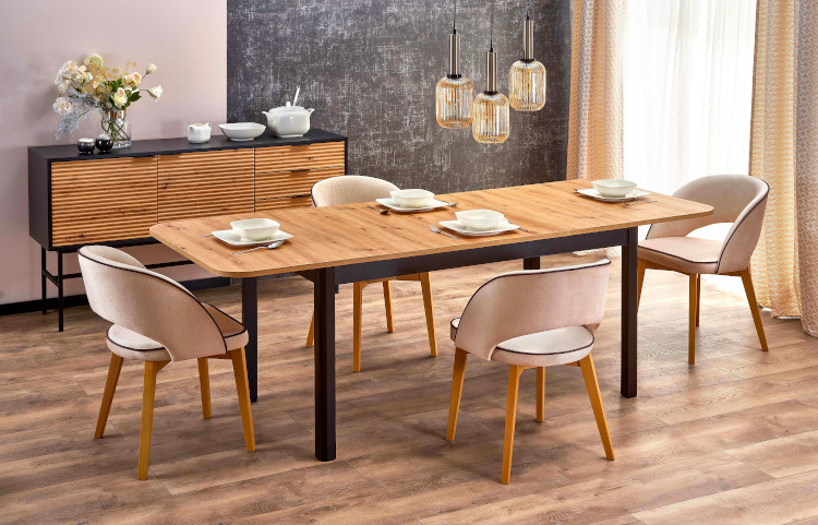 Produkt Rozkładany stół w stylu skandynawskim - Dibella - zdjęcie numer 2