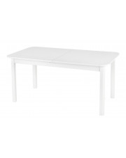 Biały stół z rozkładanym blatem - Dibella w sklepie Edinos.pl