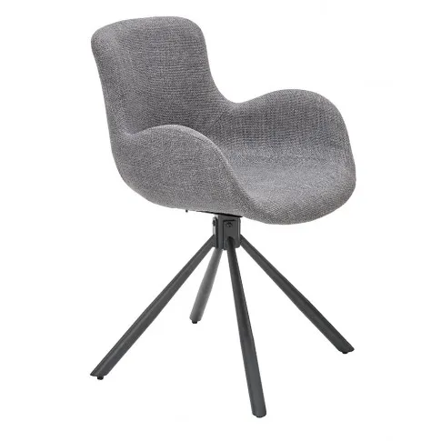 Szare krzesło konferencyjne Lorkan