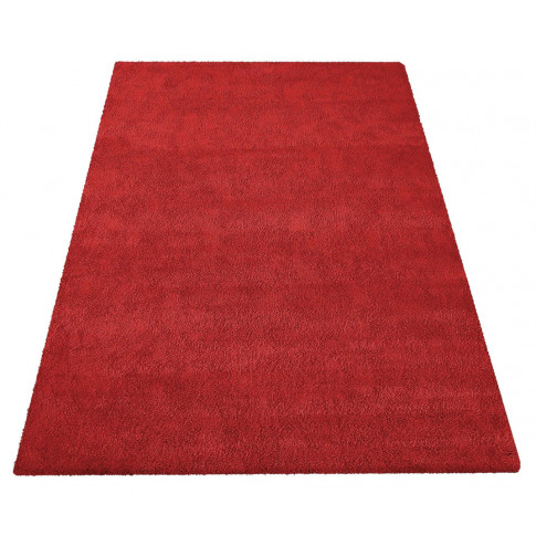 Czerwony dywan prostokątny Trino