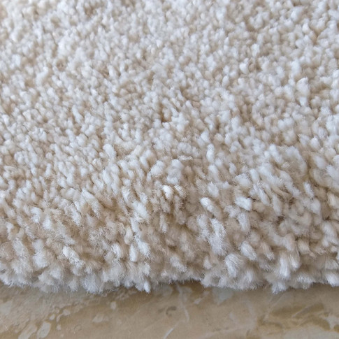 Miękki okrągły dywan shaggy Valto