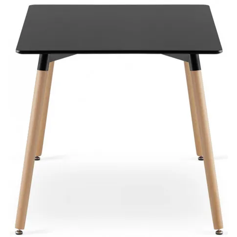 czarny nowoczesny prostokątny stół do jadalni ingram