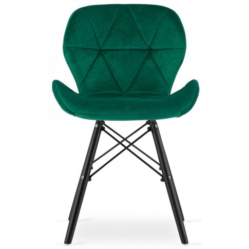 zielone welurowe krzesła do jadaln zeno 6s