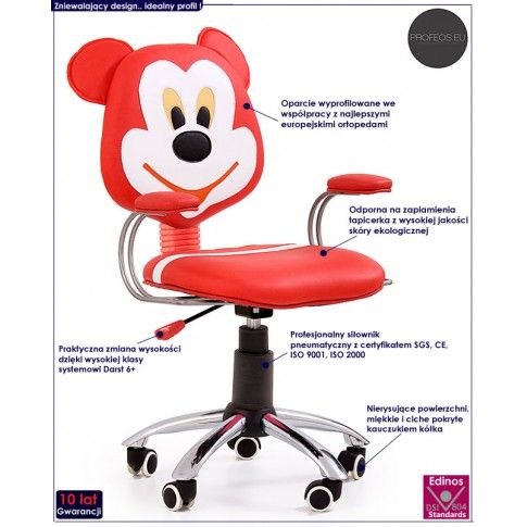 Fotografia Fotel dziecięcy Moli - myszka z kategorii Fotele dla dzieci