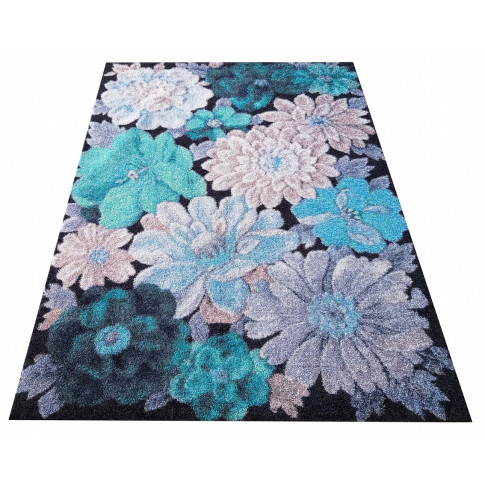 Nowoczesny dywan z motywem kwiatów Holdi