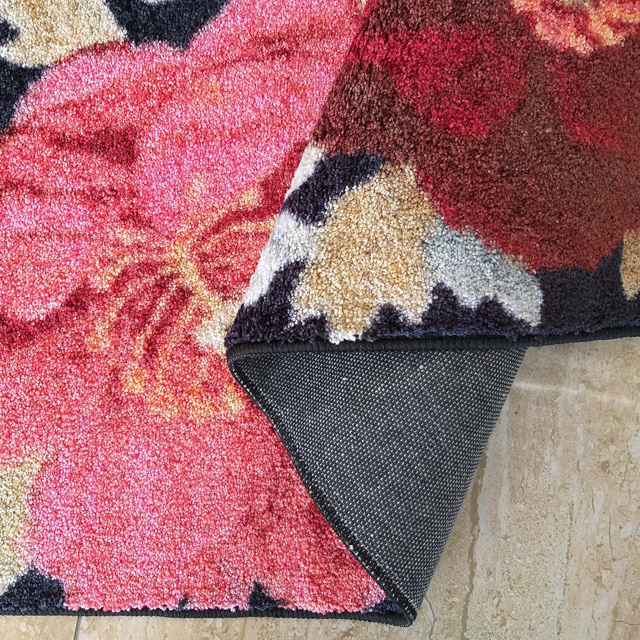 Nowoczesny kolorowy dywan w kwiaty Holdi