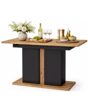 Stół rozkładany dąb artisan - Everol 12X w sklepie Edinos.pl