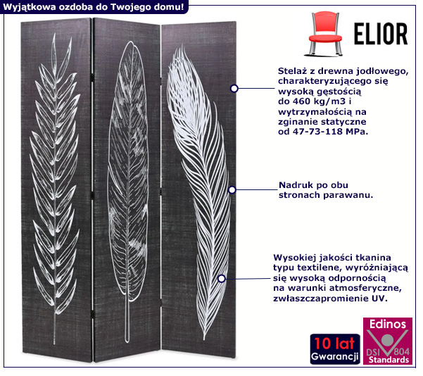 Parawan Korvi 3X 120x170