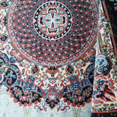 Prostokątny dywan ze zdobieniami Perco 4X