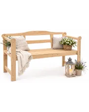 Mała ławka ogrodowa drewniana - Cucio w sklepie Edinos.pl