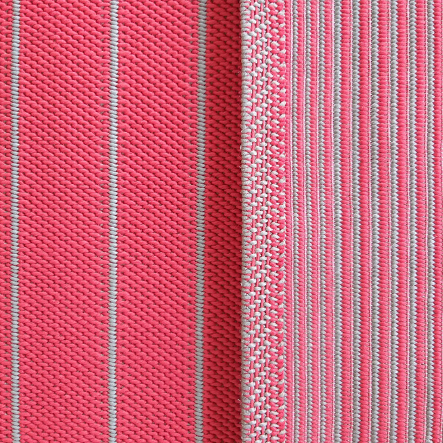 Czerwony sznurkowy dywan do kuchni Navo