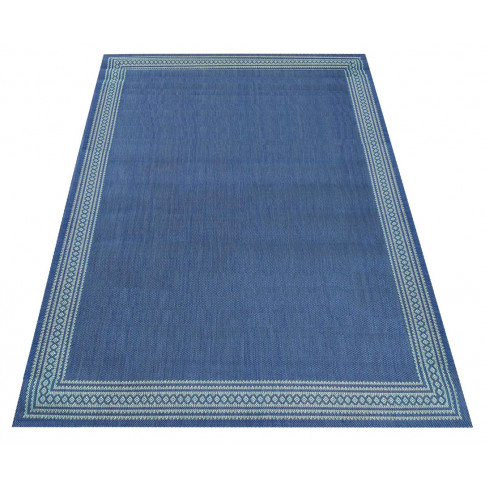 Niebieski dywan sznurkowy jednostronny Pakos 5X
