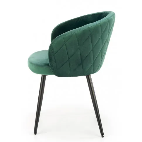 Nowoczesne zielone krzesło Vente