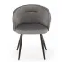 Szare nowoczesne krzesło Vente