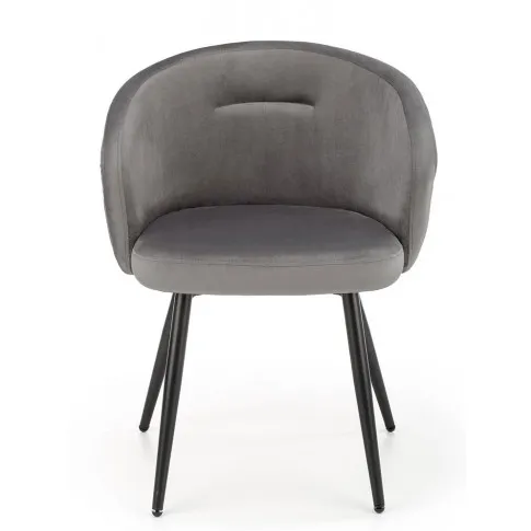 Szare nowoczesne krzesło Vente